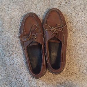 Men’s size 10 leather sperry top sider boat shoes